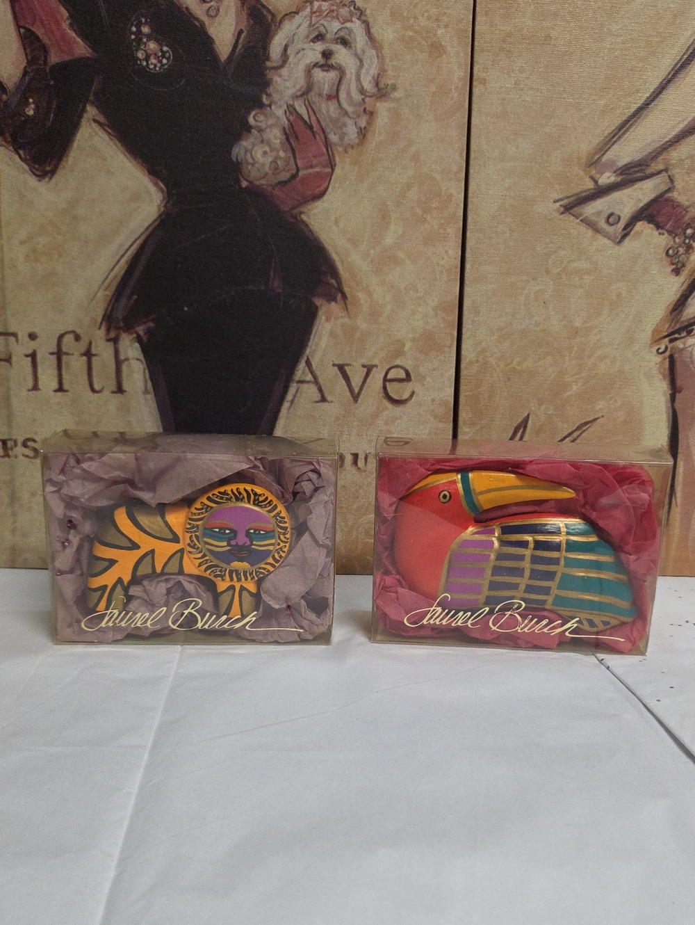 Laurel Burch Vintage Figures Set
